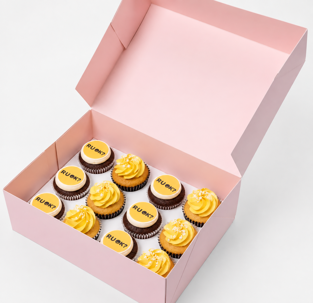 R U OK Day Cupcakes