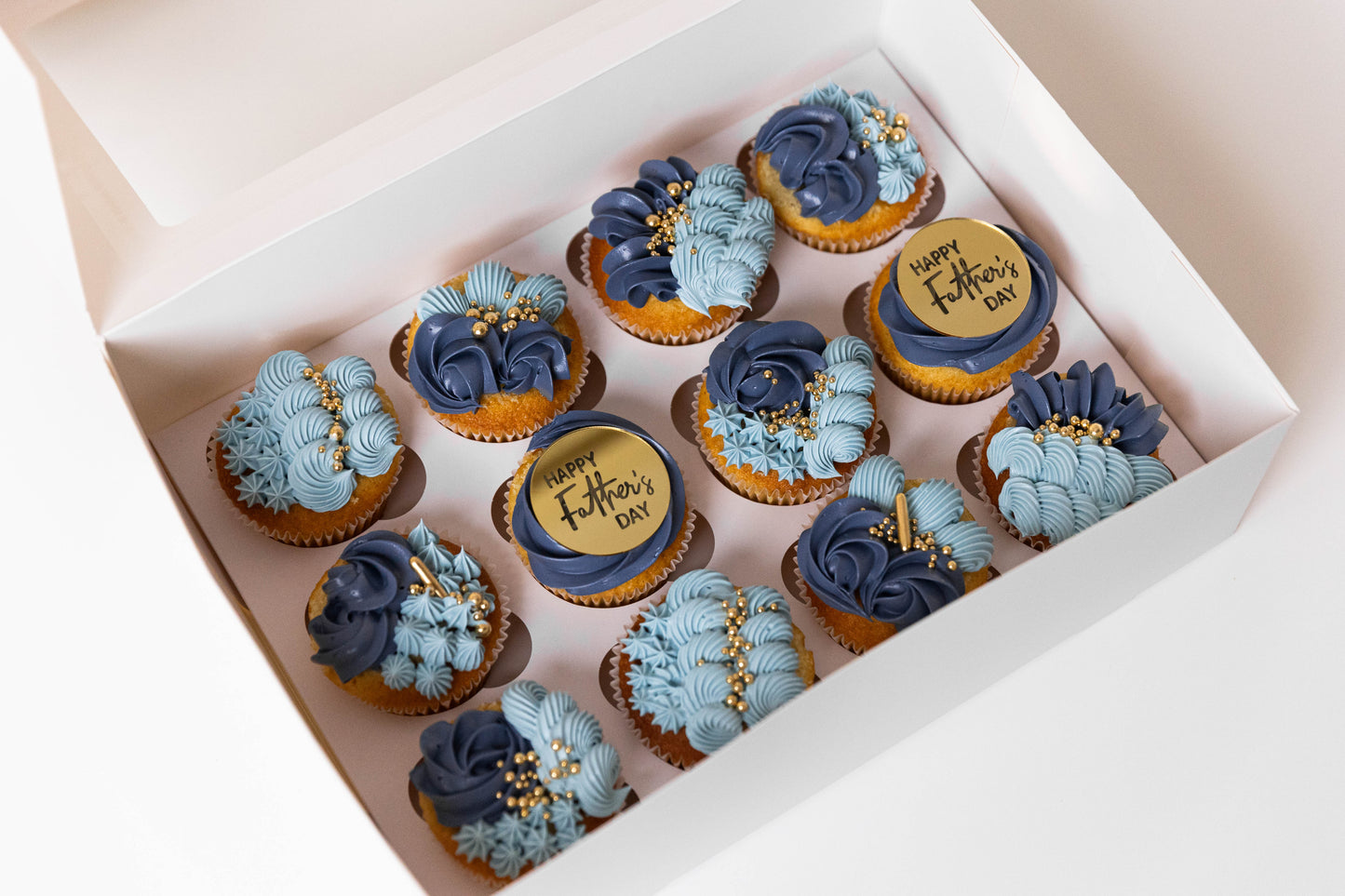 Fathers Day Cupcake Box