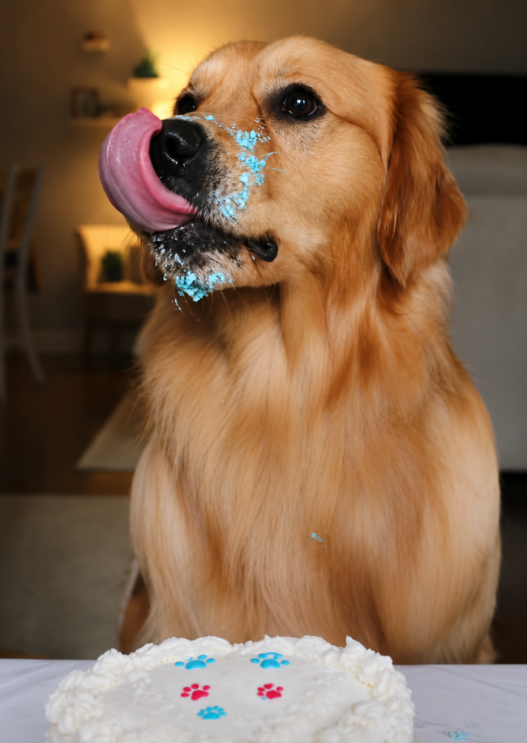 Dog Gender Reveal Cakes
