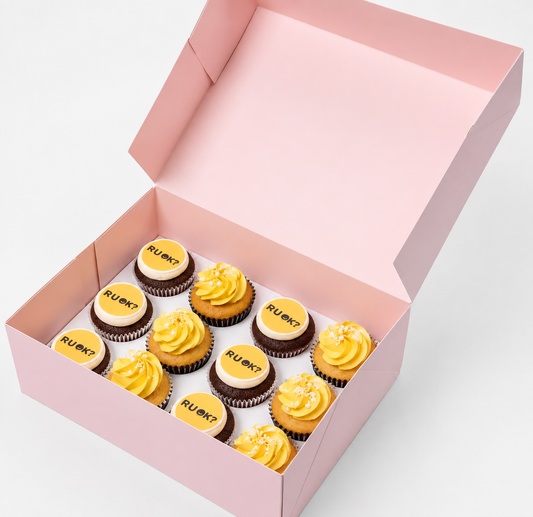 R U OK Day Cupcakes