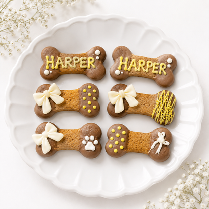Bone-Shaped Dog Biscuits