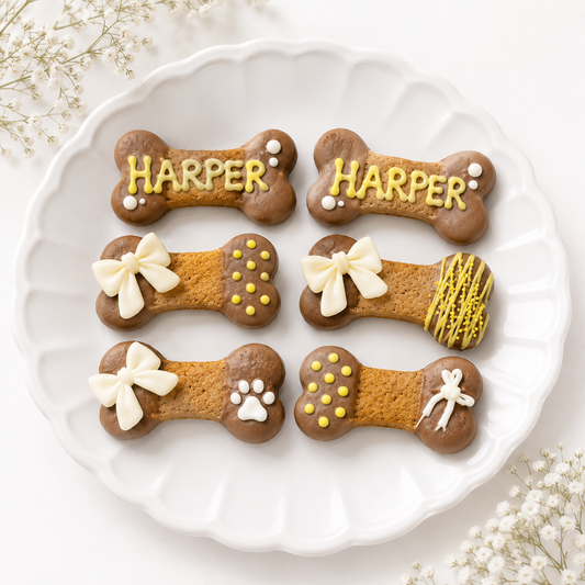 Bone-Shaped Dog Biscuits