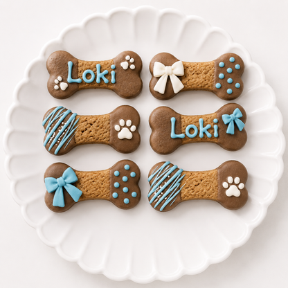 Bone-Shaped Dog Biscuits