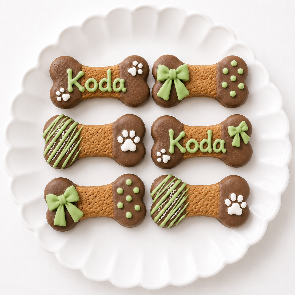 Bone-Shaped Dog Biscuits