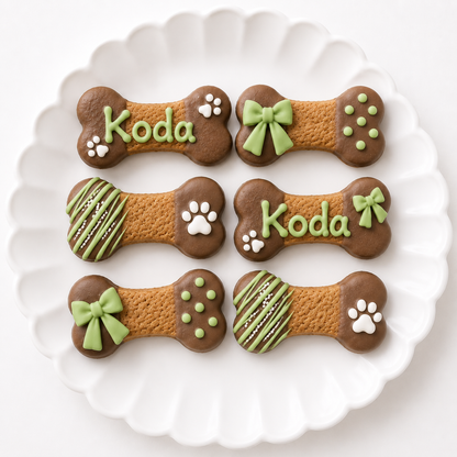 Bone-Shaped Dog Biscuits