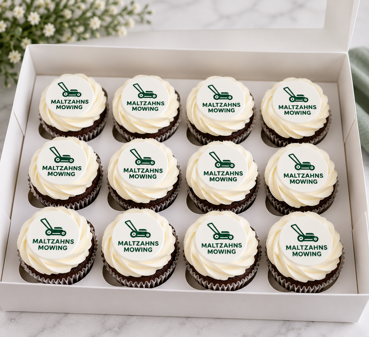 Custom Corporate Cupcakes